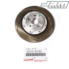Genuine Toyota OEM "Circuit Package" RH Front Brake Disc For Yaris GR G16E-GTS 2020+ 43512-52180