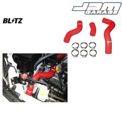 Blitz Silicone Radiator Hose Kit - Red - 18881 - GT86 & BRZ
