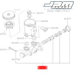 Genuine Nissan Brake Master Cylinder Piston Service Kit For Skyline R33 GTST Silvia S14 200SX D6011-VK91C