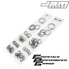 Frenchy's RB26 Water Lines Clamp kit For Nissan Skyline R32 GTR