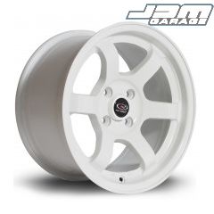Rota Grid Alloy Wheels 15x8 4x100 ET20 White