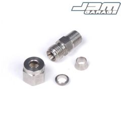 Haltech 1/4 Stainless Compression Fitting Kit