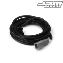 Haltech Tyco CAN Dash adaptor cable. Female Deutsch DTM-2 to 8 pin Black Tyco