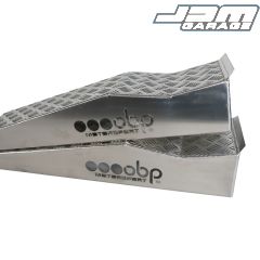OBP Motorsport A Pair of Alloy Rally Ramps 1030mm Long, 225mm Wide, 140mm Height, 120mm In Dip