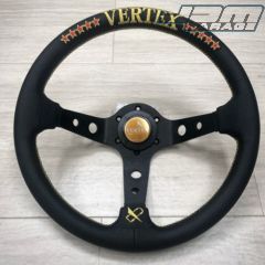 VERTEX Steering Wheel 10STARS / GOLD 330mm 90mm