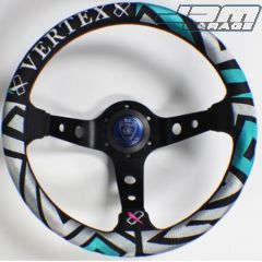 VERTEX Steering Wheel LINE Labyrinth 330mm 90mm Deep