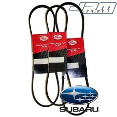 Gates Auxiliary Belts For Subaru Impreza GC8 95-00 EJ20G