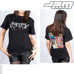 VERTEX Graffiti Black T-Shirt - M L XL