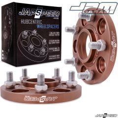 Forged AL 6061-T6 Aluminium Hubcentric Wheel Spacers - 5x114.3 15mm M12x1.25 66.1mm