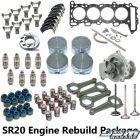 SR20DET Non-VVT Straight Cam Engine Rebuild Package - Nissan Silvia PS13 S13 180SX 